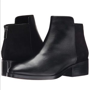 Black Cole Haan Elion Leather Boots